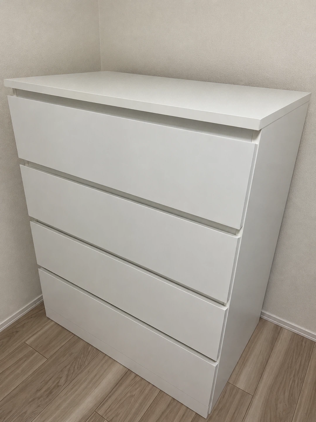 IKEA ホワイト 4段収納チェスト👕👖