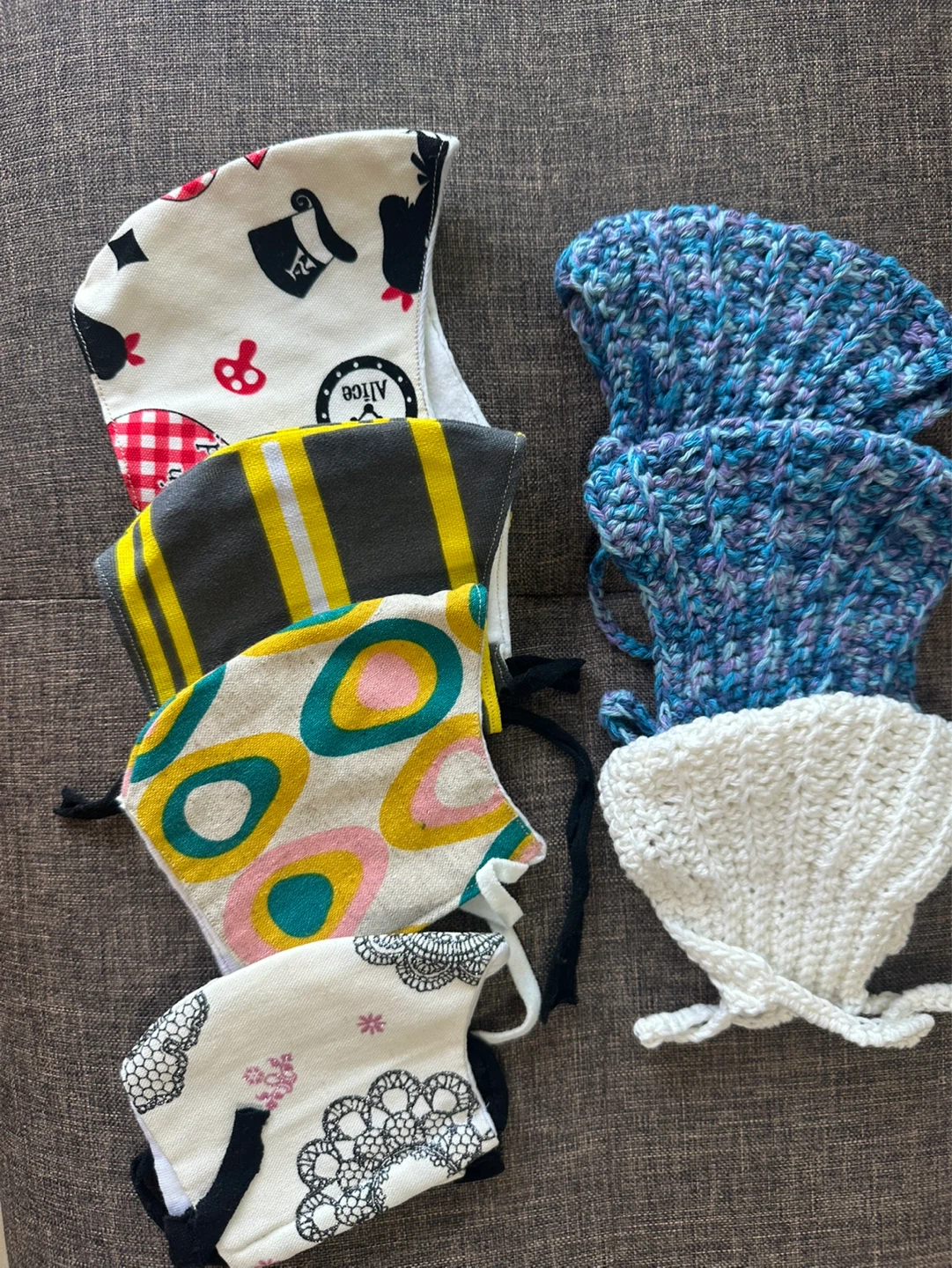 ハンドメイド 布マスク ニットマスク まとめ売り