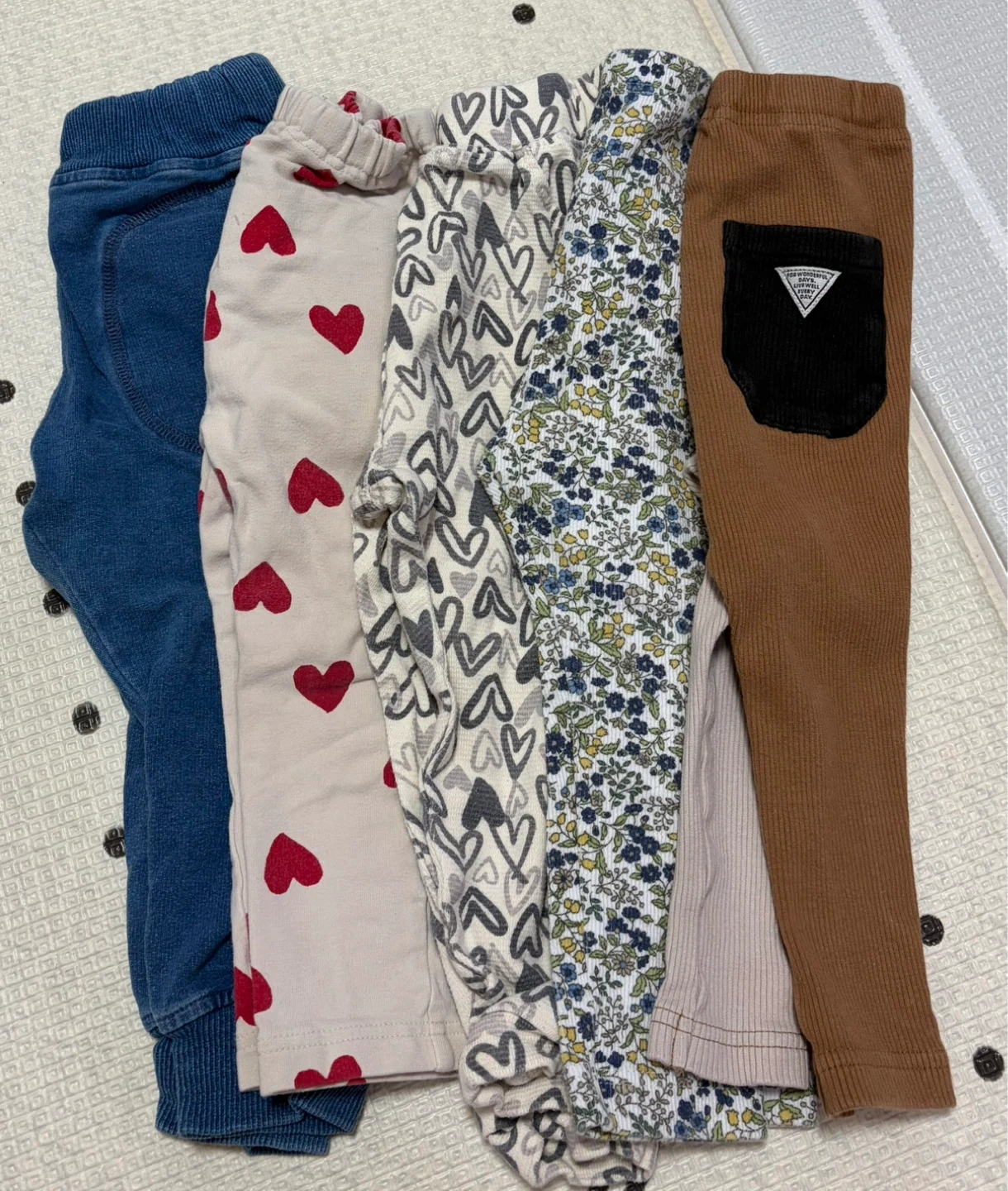 ベビー キッズ レギンス パンツ 5点セット