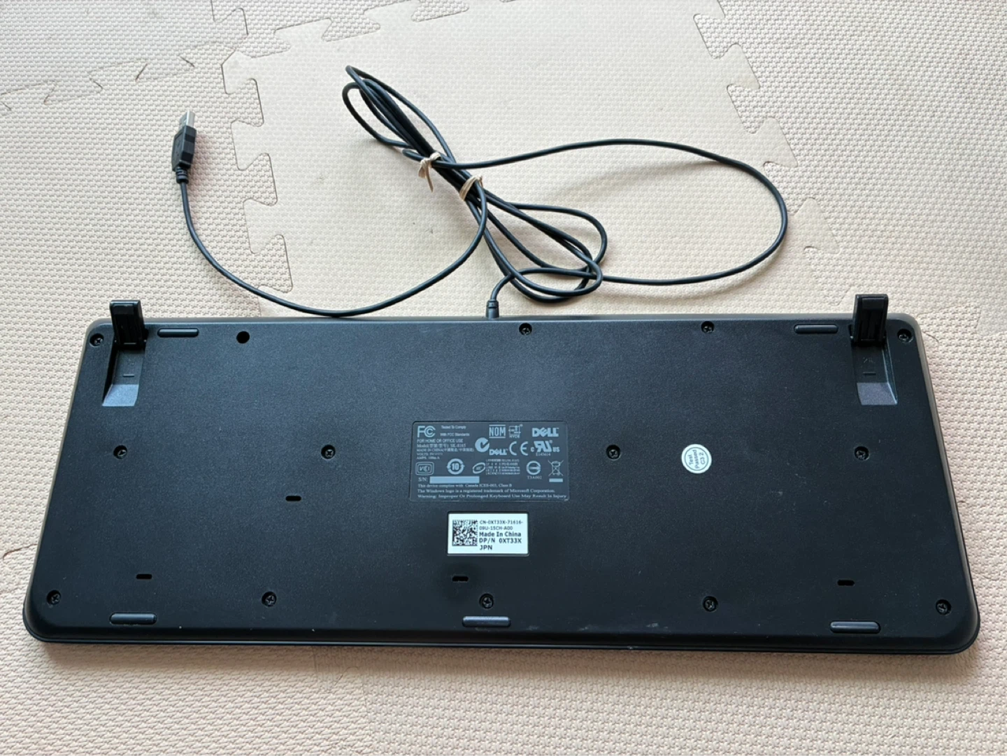dell 有線キーボード SK-8165の写真5枚目