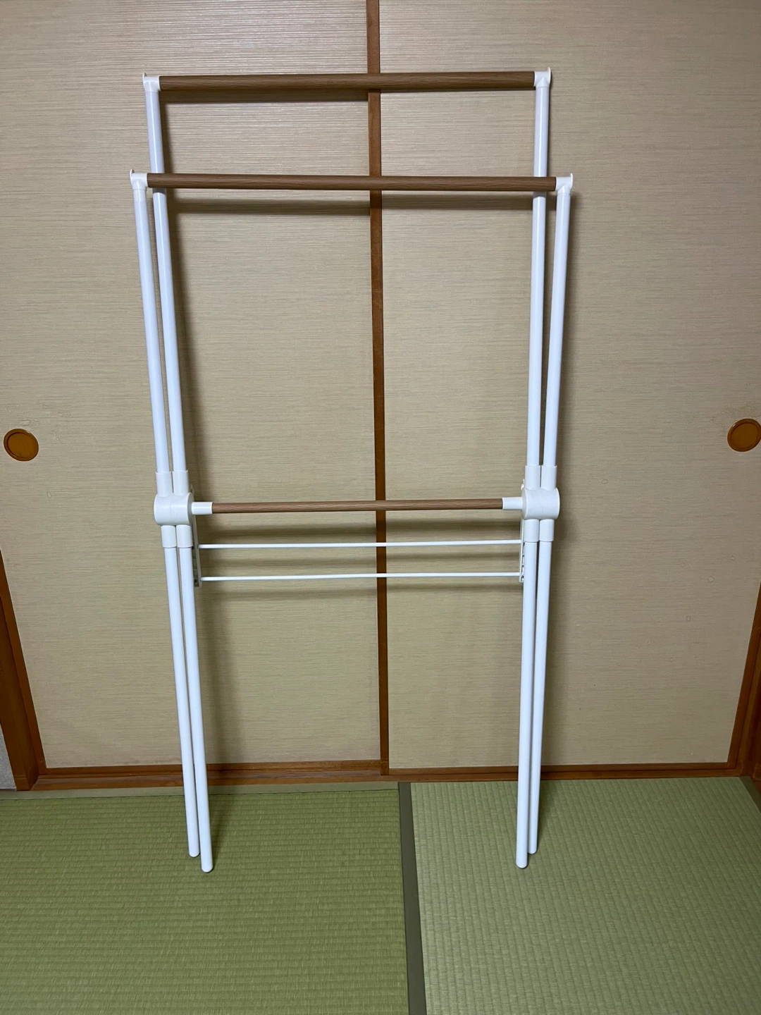 ニトリ　折りたたみ式 物干しスタンドの写真2枚目