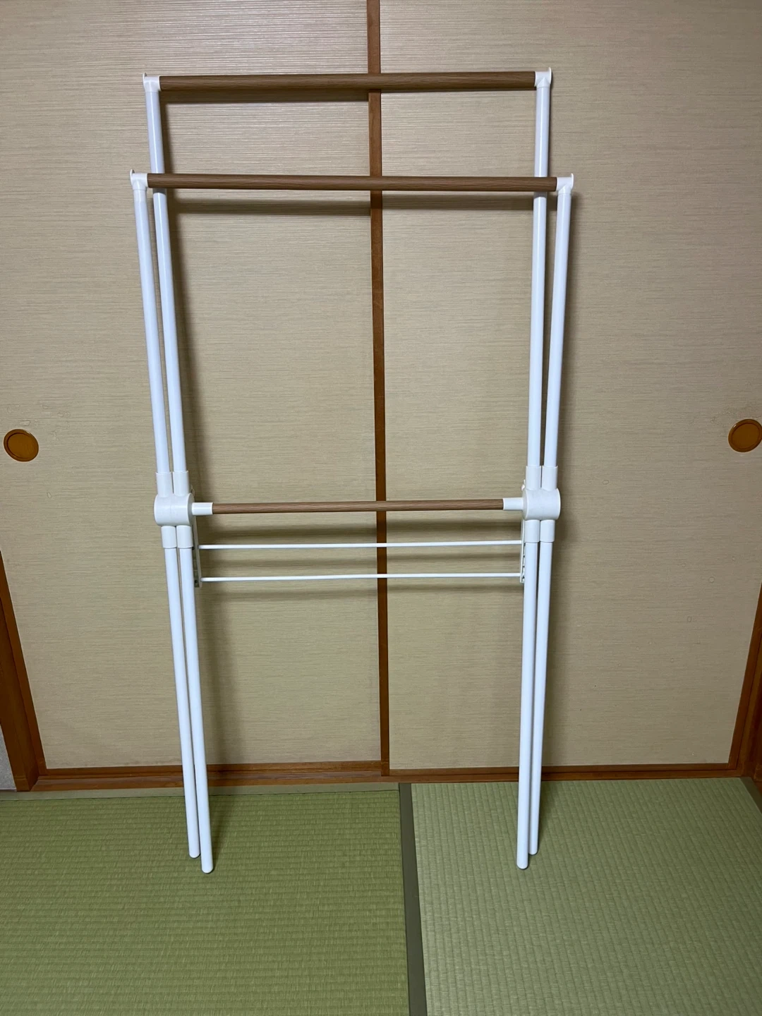 ニトリ 折りたたみ式 物干しスタンドの写真2枚目