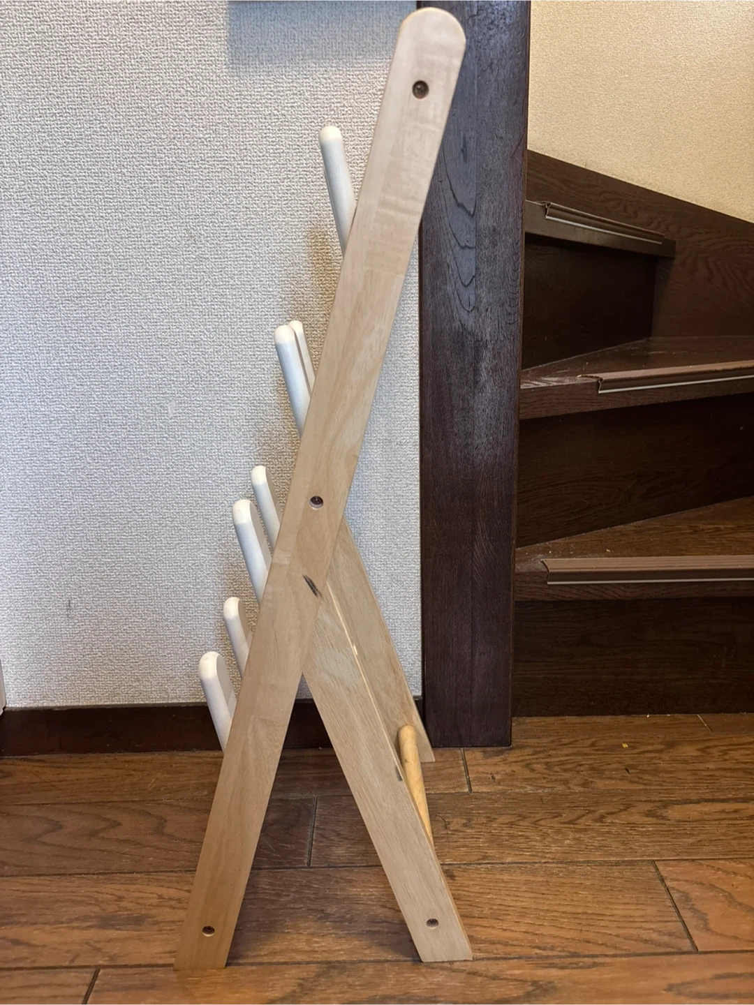 木製 スリッパラックの写真2枚目