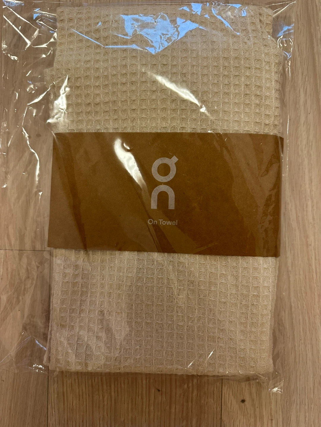 On オン タオル ワッフル地