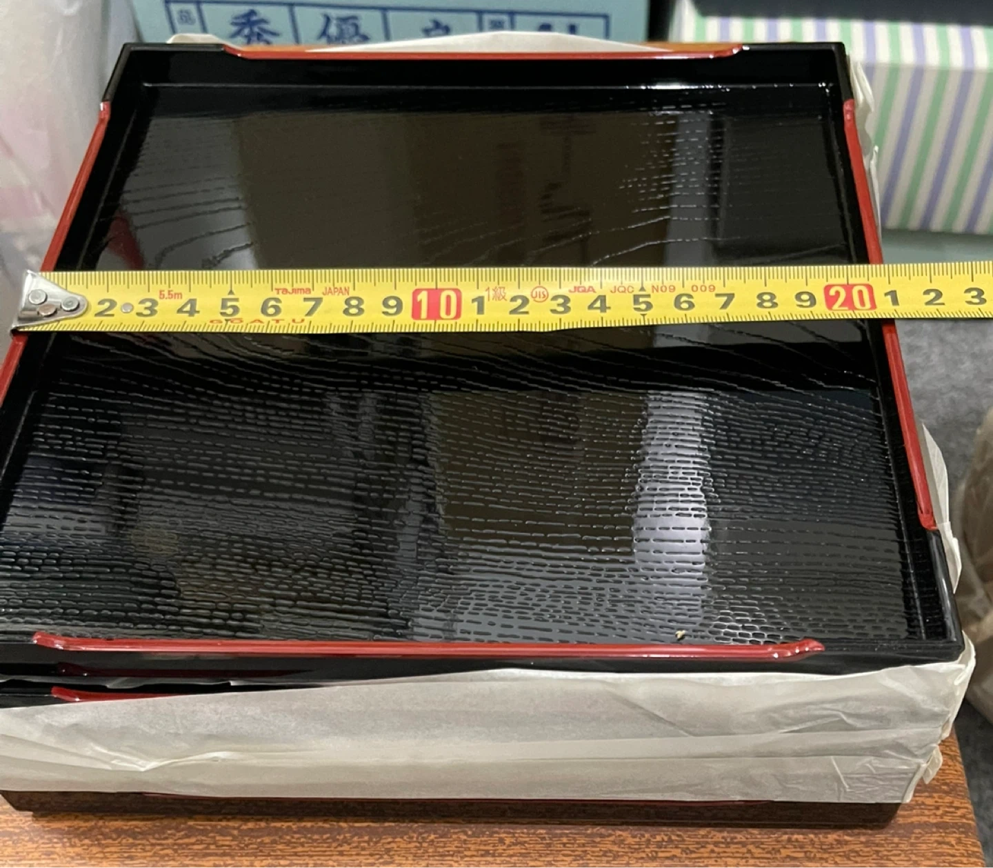 大和漆器工芸 お椀 大小5個ずつ 盆 レンゲ 5つ 全20個の写真9枚目