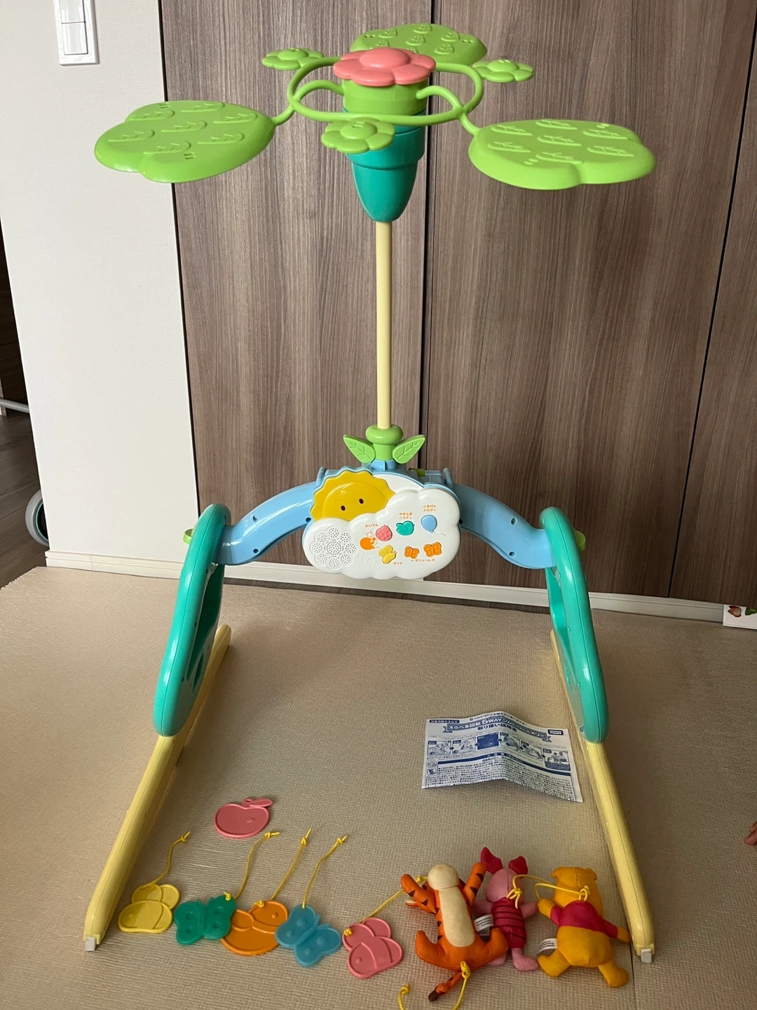 タカラトミー くまのプーさん 6WAYジムにへんしんメリーの写真2枚目