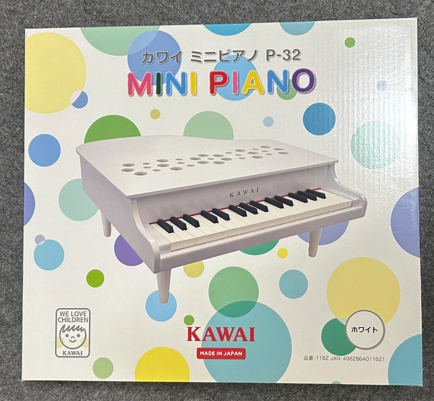 カワイ ミニピアノ P-32 ホワイト