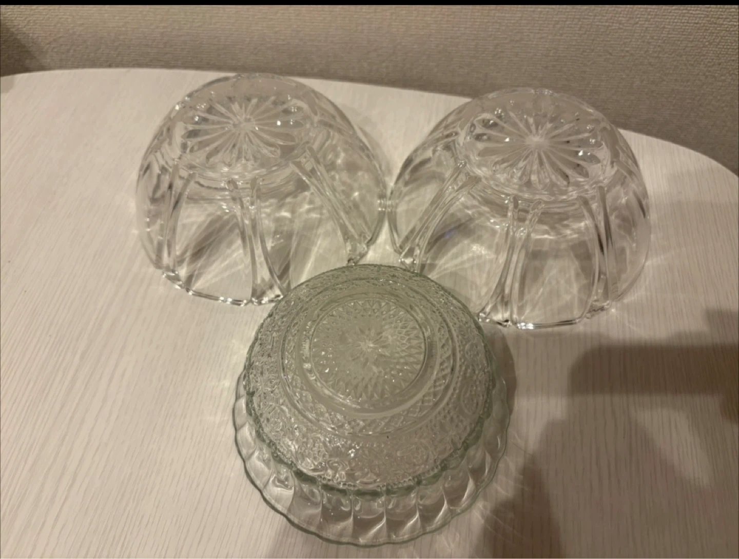 ガラスボウル　3個セットの写真3枚目