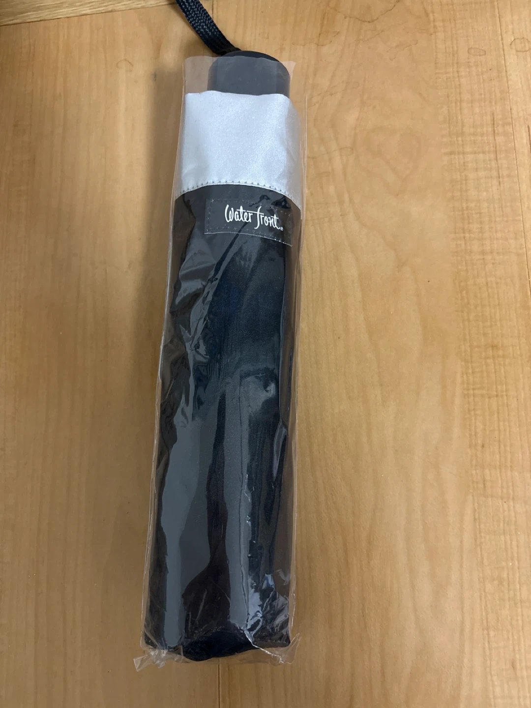 ウォーターフロント 耐風傘 58cm 黒 UVカット