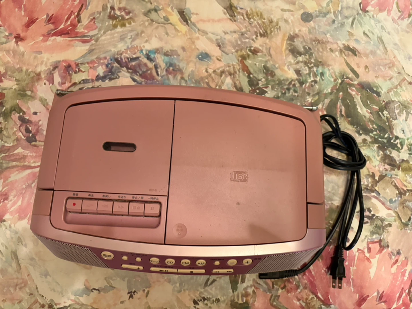 【中古品】ソニー CDラジオカセットコーダーの写真3枚目