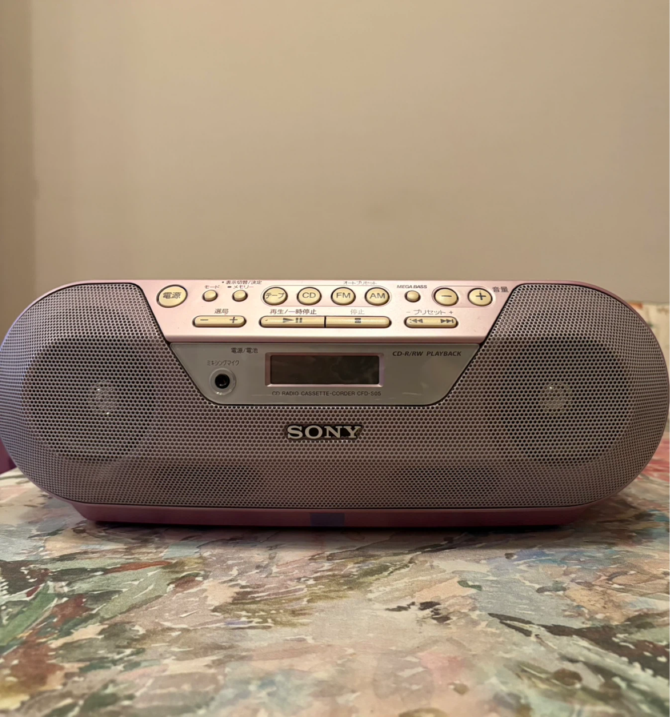 【中古品】ソニー CDラジオカセットコーダー