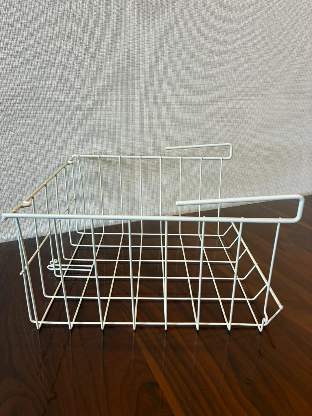 IKEA 棚下収納 ワイヤーバスケット 白 3個の写真2枚目