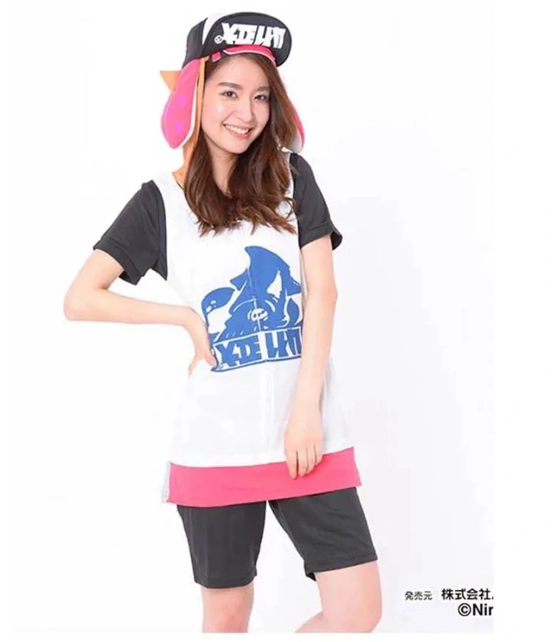 スプラトゥーン2 ガール着ぐるみ Lサイズの写真2枚目