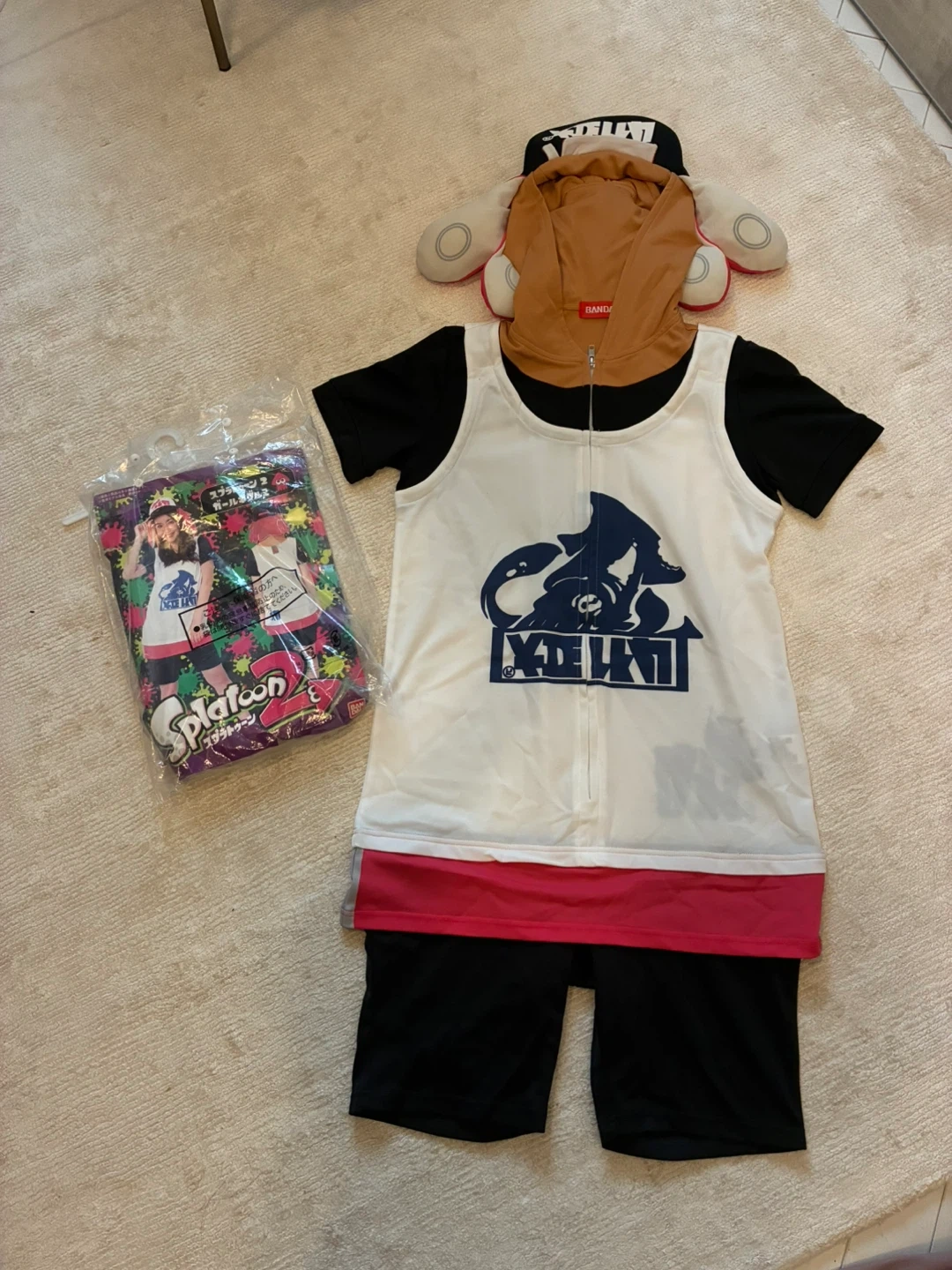 スプラトゥーン2 ガール着ぐるみ Lサイズの写真3枚目