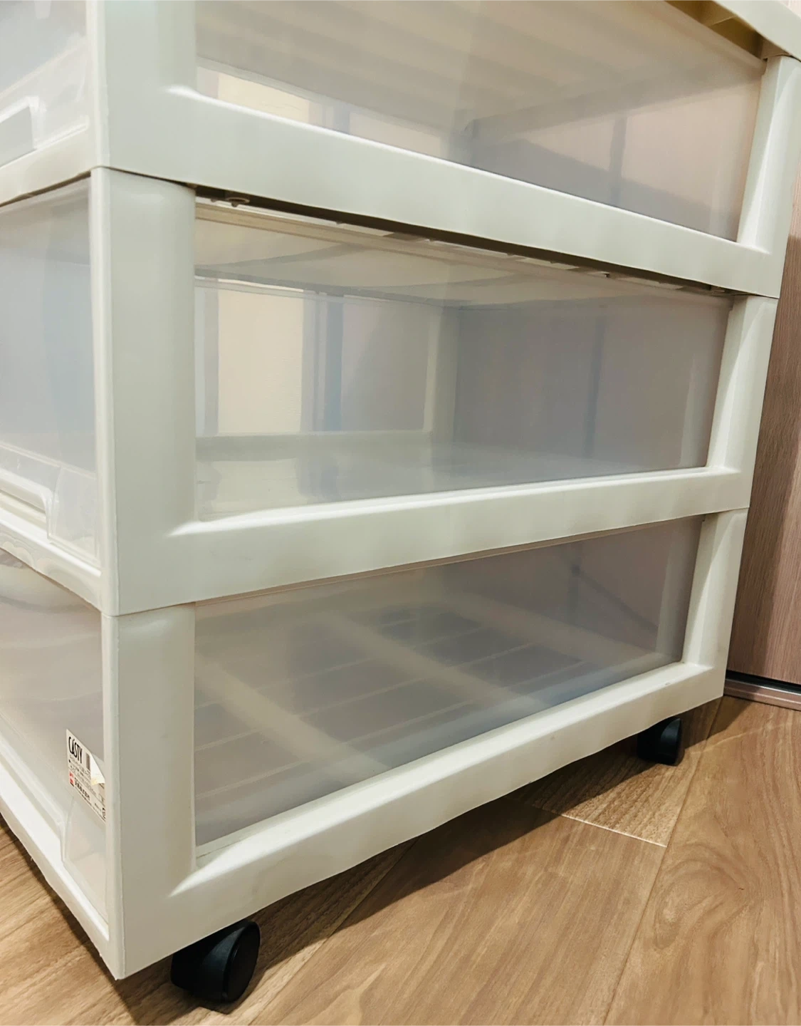 7月中旬まで→3段チェスト キャスター付の写真3枚目