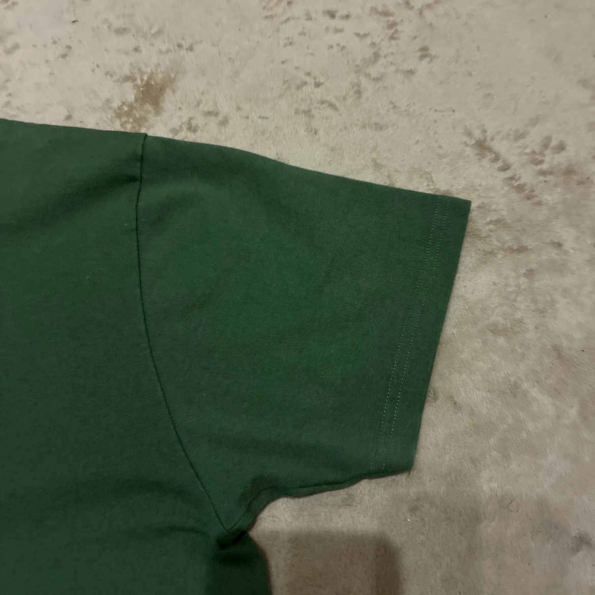 Hanes ヘンリーネック Tシャツ カーキ Lサイズの写真6枚目