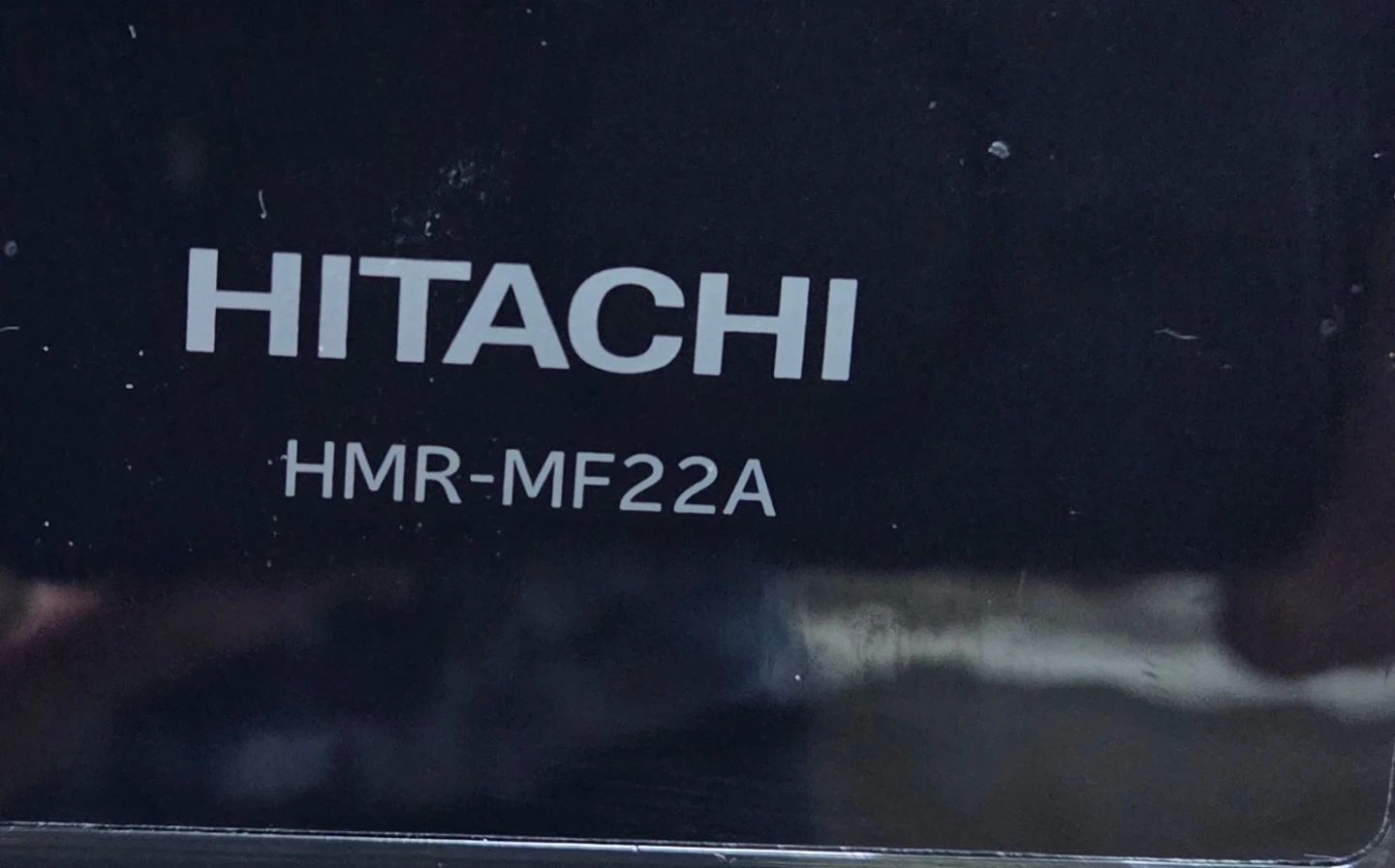 日立 電子レンジ HMR-MF22A ブラックの写真4枚目