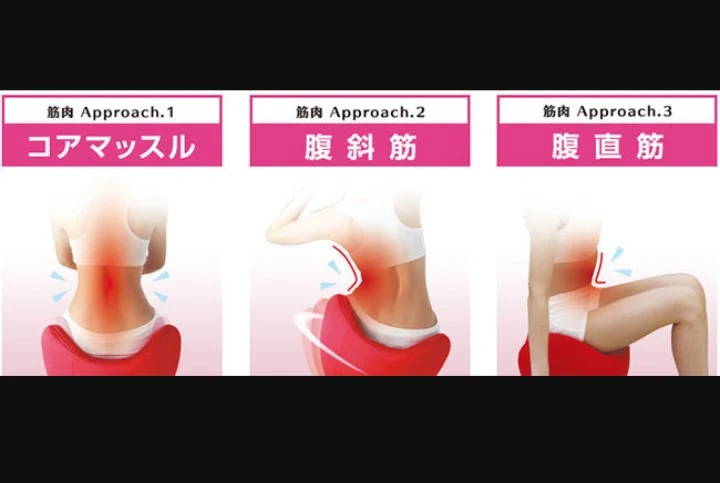 🤸♀️🤸♀️MTG バランスチェア クビレディ 赤 & 設置台/ヨガマット紫色/プッシュアップバー セット🤸♀️🤸♀️の写真8枚目