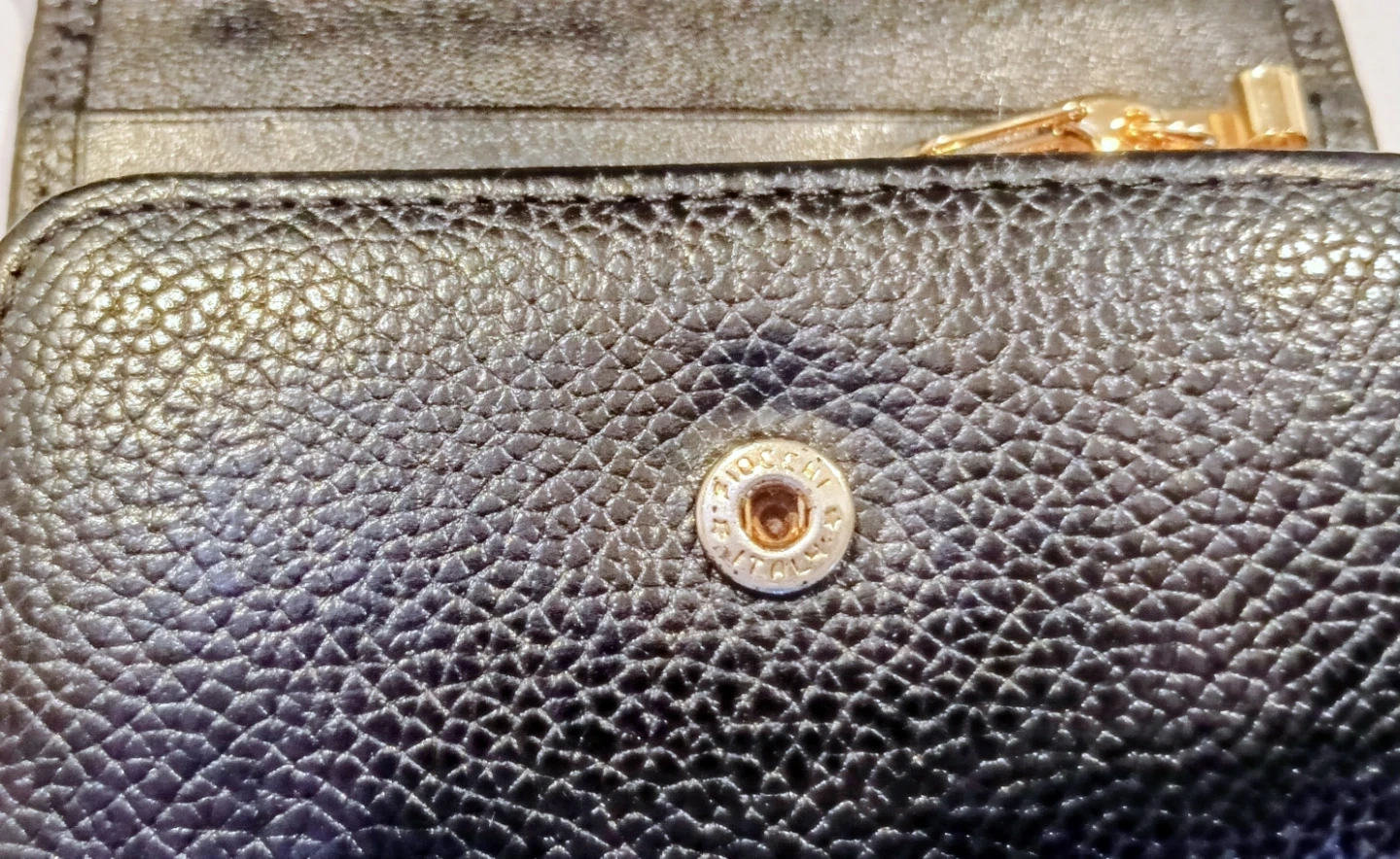 dunhill☆キーケース❦6連☆ブラック レザー❦金具・金☆美品❦の写真3枚目