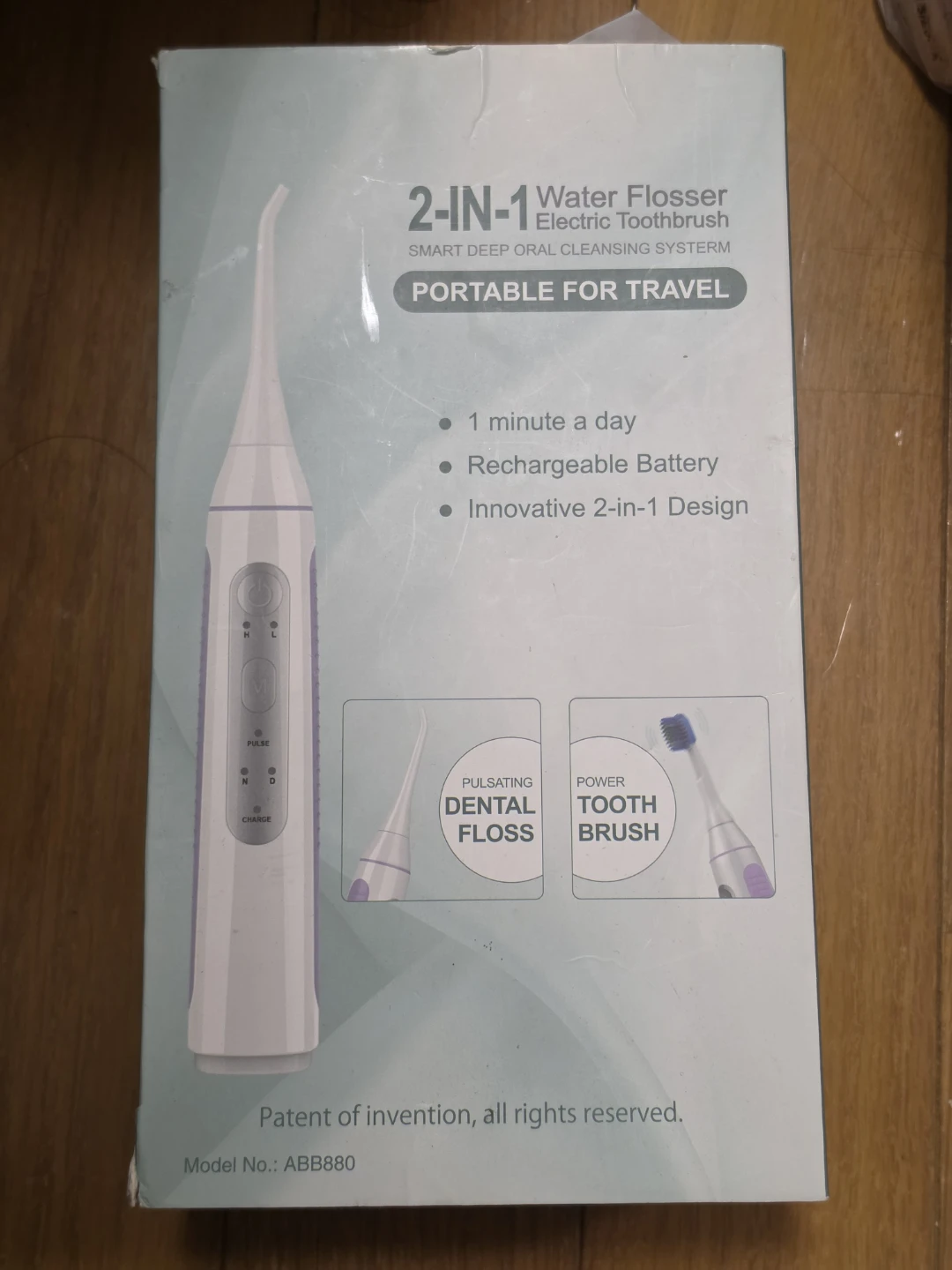 2-IN-1 口腔洗浄器