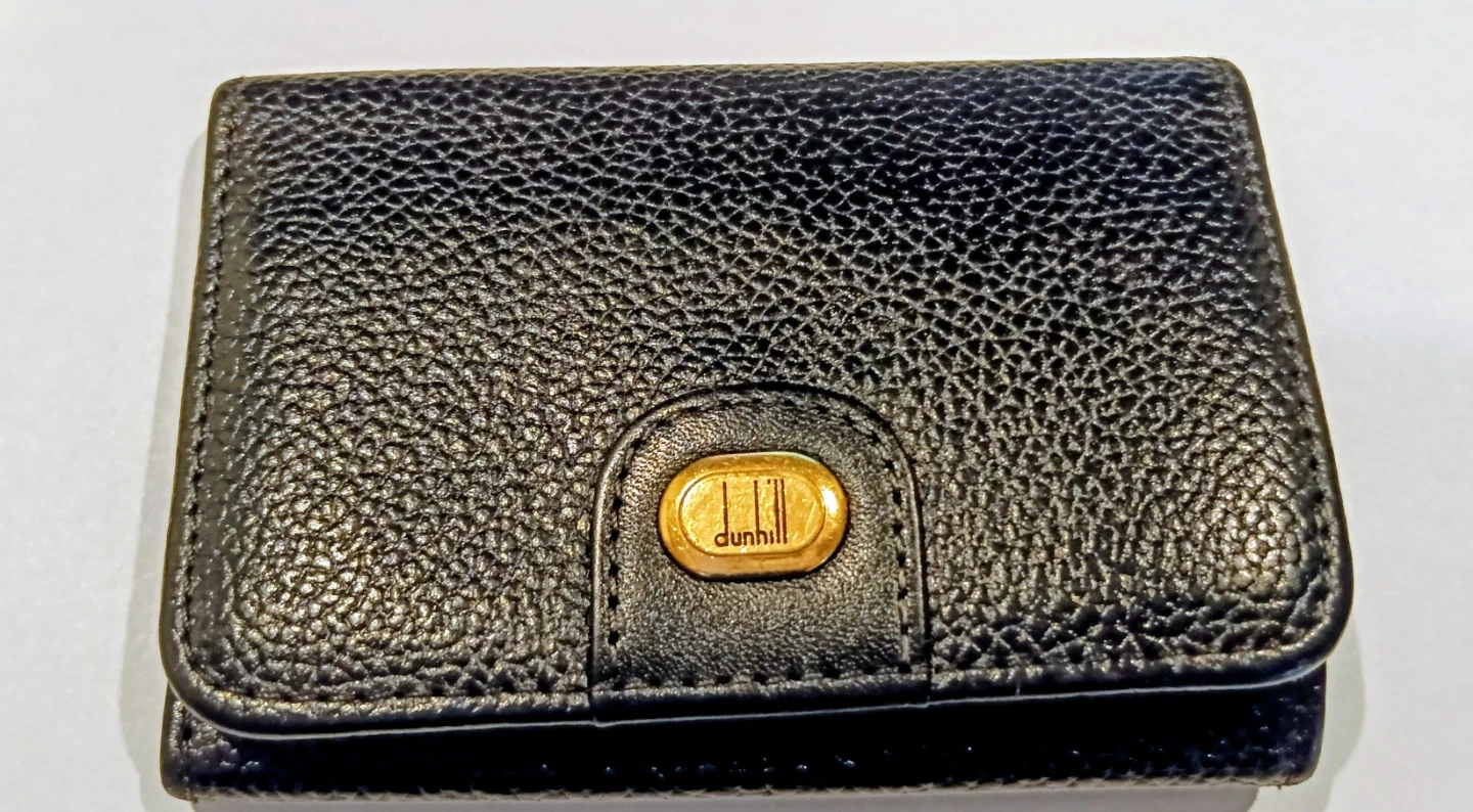 dunhill☆キーケース❦6連☆ブラック レザー❦金具・金☆美品❦の写真5枚目
