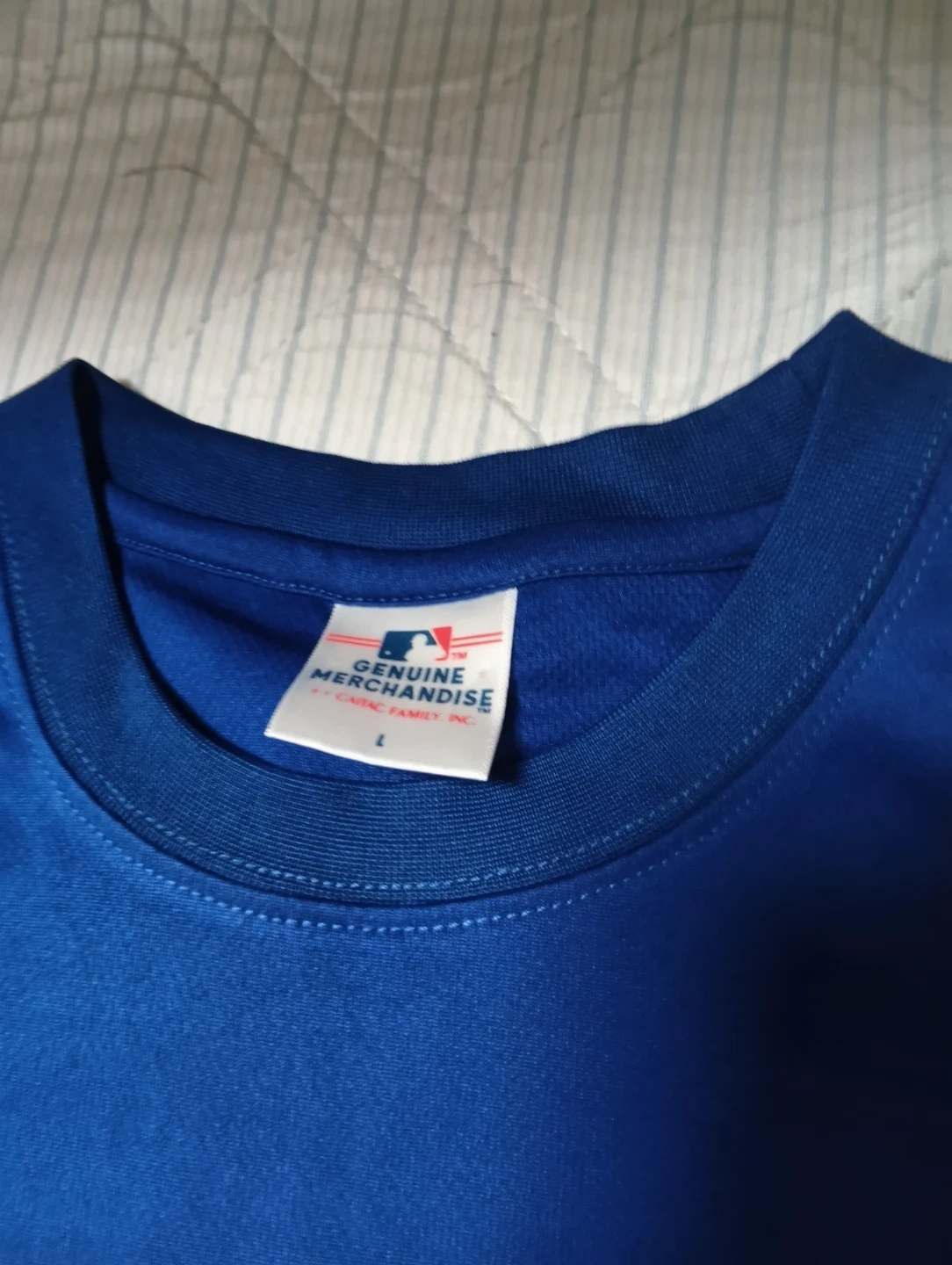 無料非対象!永久最終価格!MLB ドジャース オールスターTシャツ L 青の写真3枚目