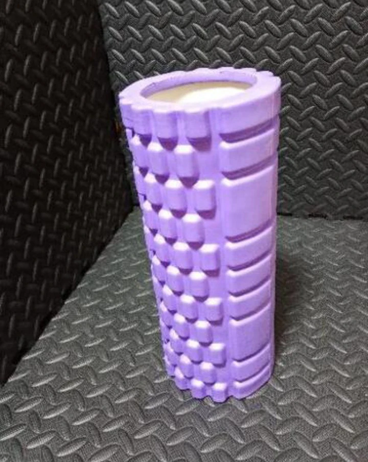 フォームローラー パープル ストレッチ トレーニング