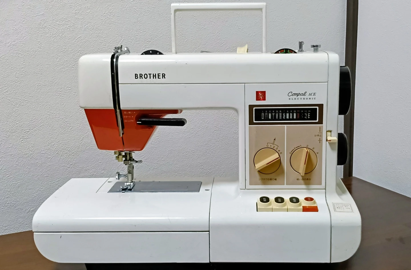 ブラザーミシン❤電子コンパルエース✨動作確認済❤中古品✨超上位モデル❤