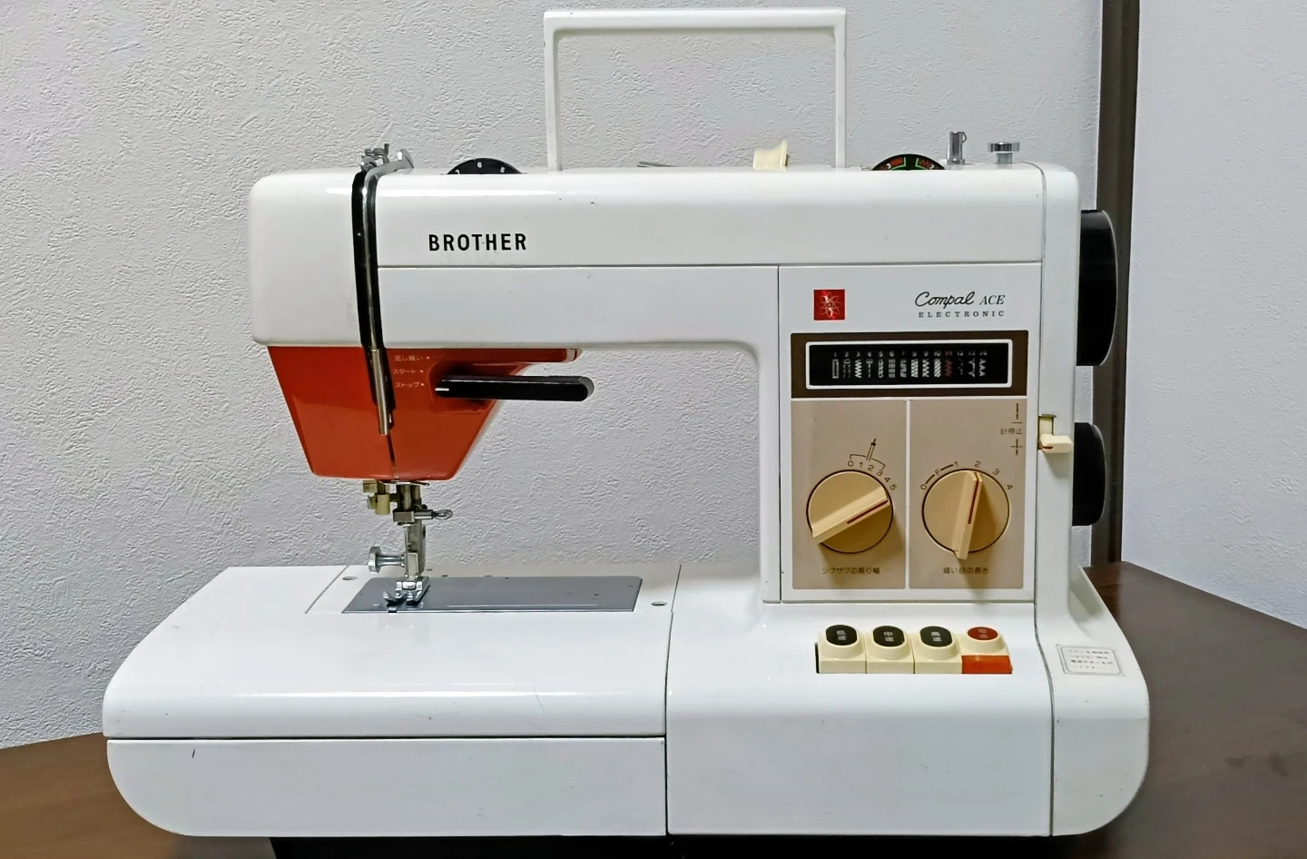 ブラザーミシン❤電子コンパルエース✨動作確認済❤中古品✨超上位モデル❤
