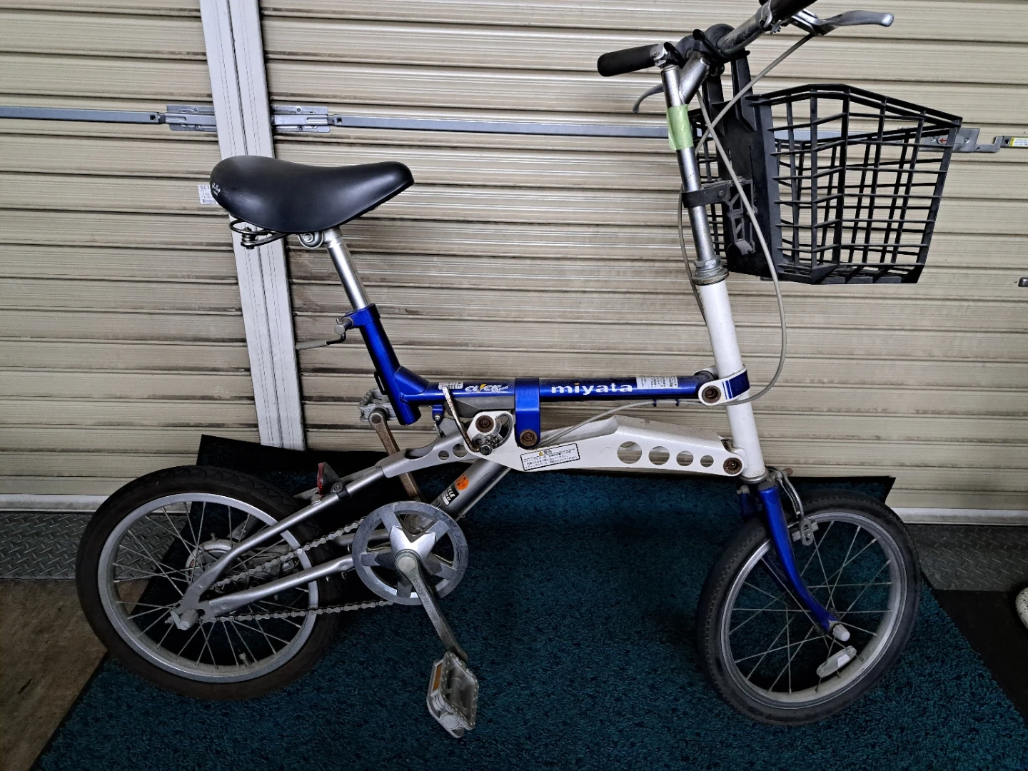 ミヤタ クリックフォールディング 折りたたみ自転車の写真3枚目