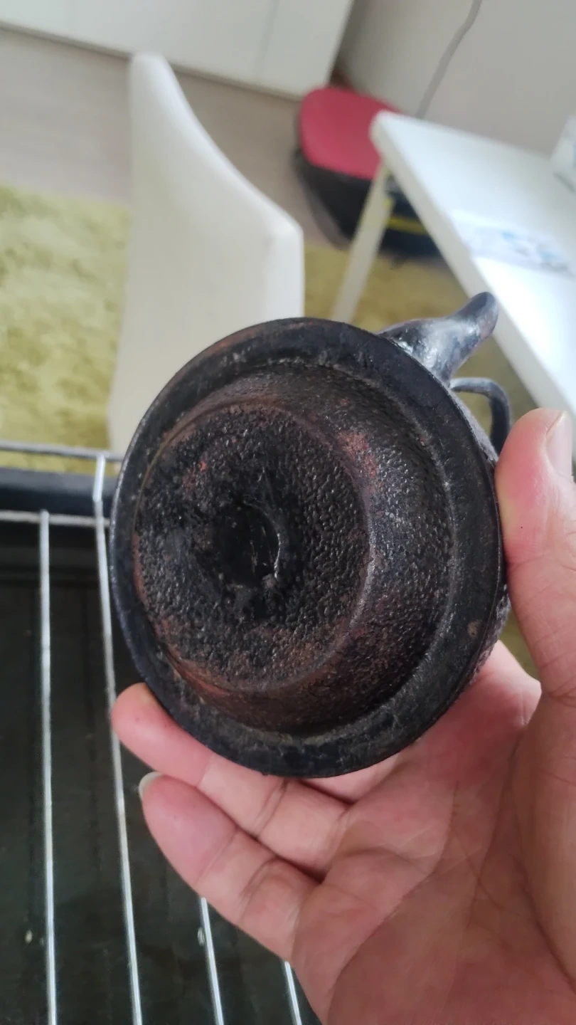 南部鉄器 鉄瓶 急須 黒の写真6枚目
