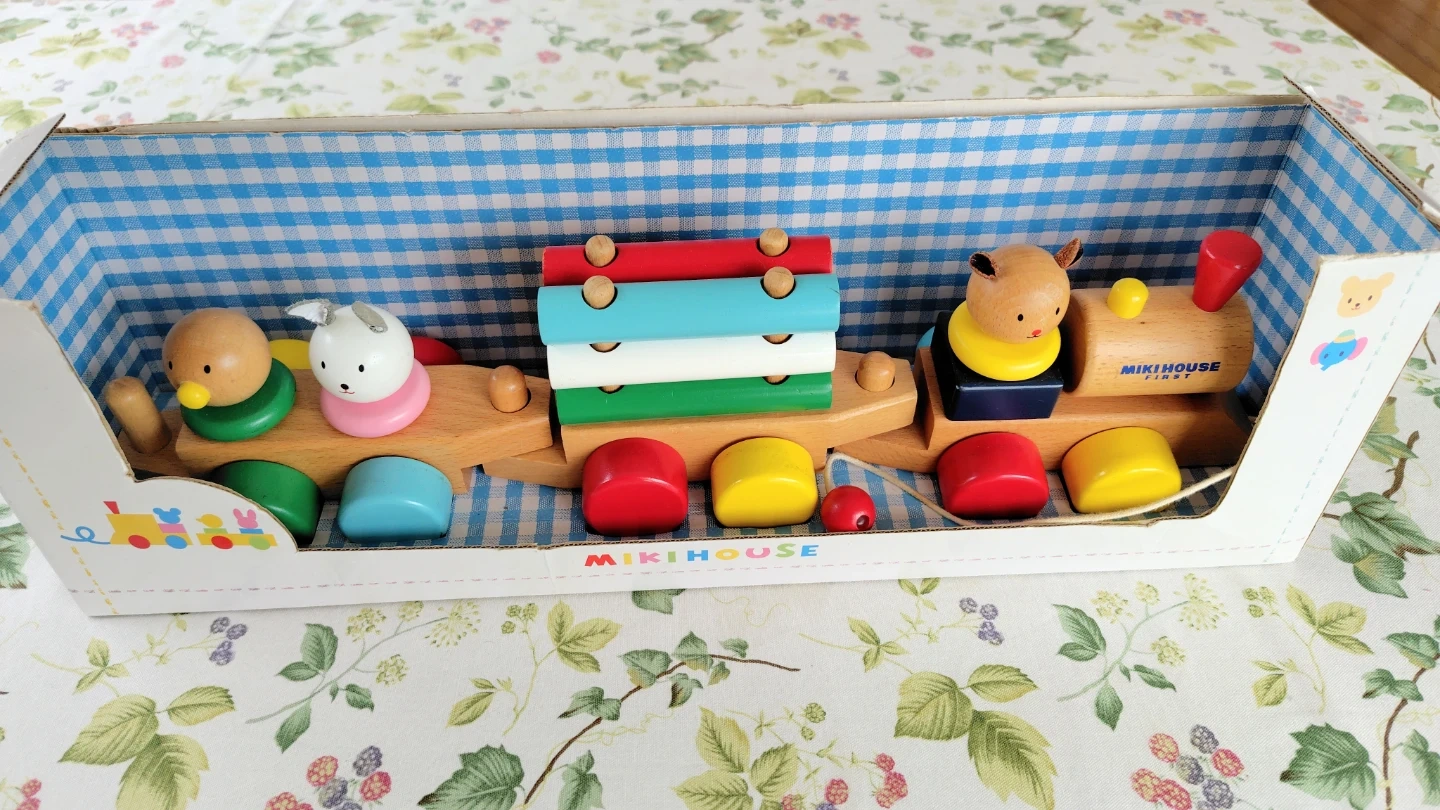 MIKIHOUSE 列車 おもちゃ