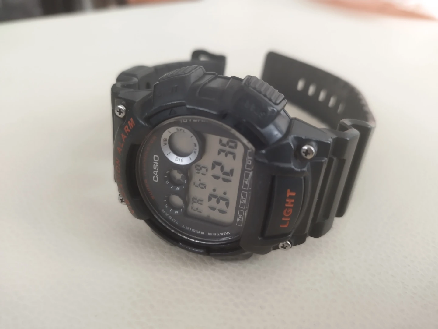 カシオ 腕時計 W-735H 黒 デジタル