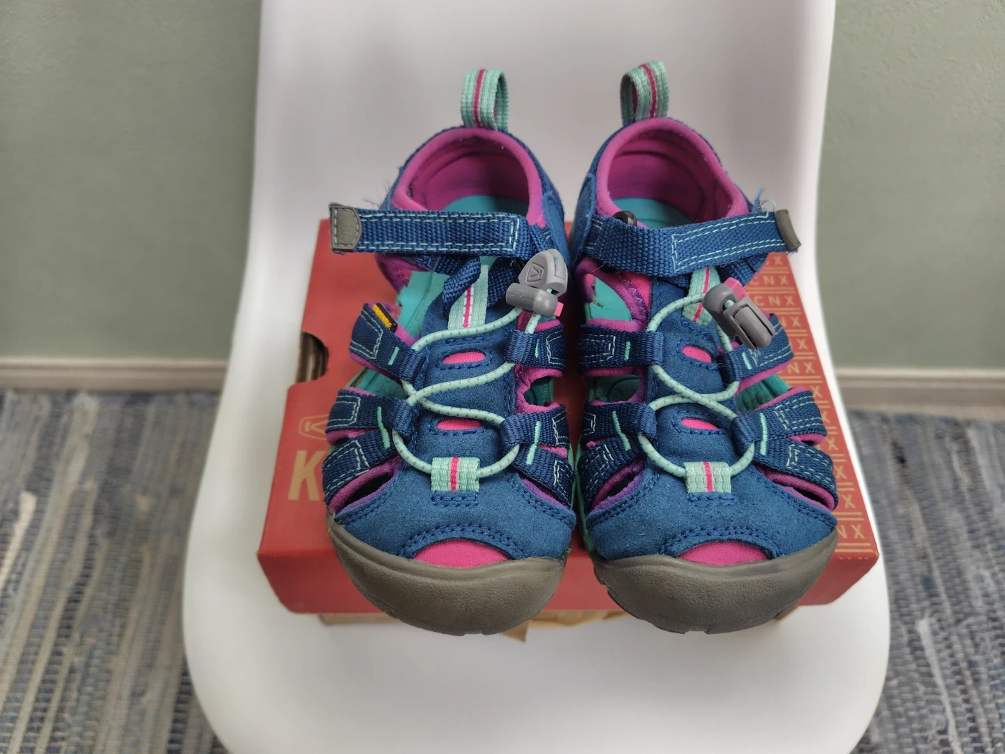 【KEEN】【キーン 】キッズ サンダル 17cmの写真2枚目