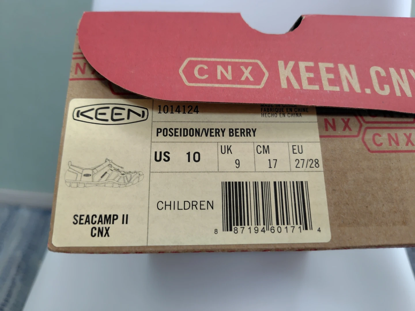 【KEEN】【キーン 】キッズ サンダル 17cmの写真9枚目