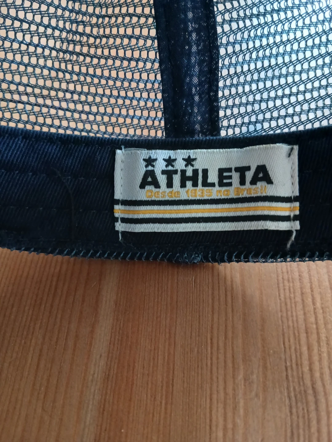 ATHLETA アスレタ メッシュキャップ ネイビーの写真4枚目