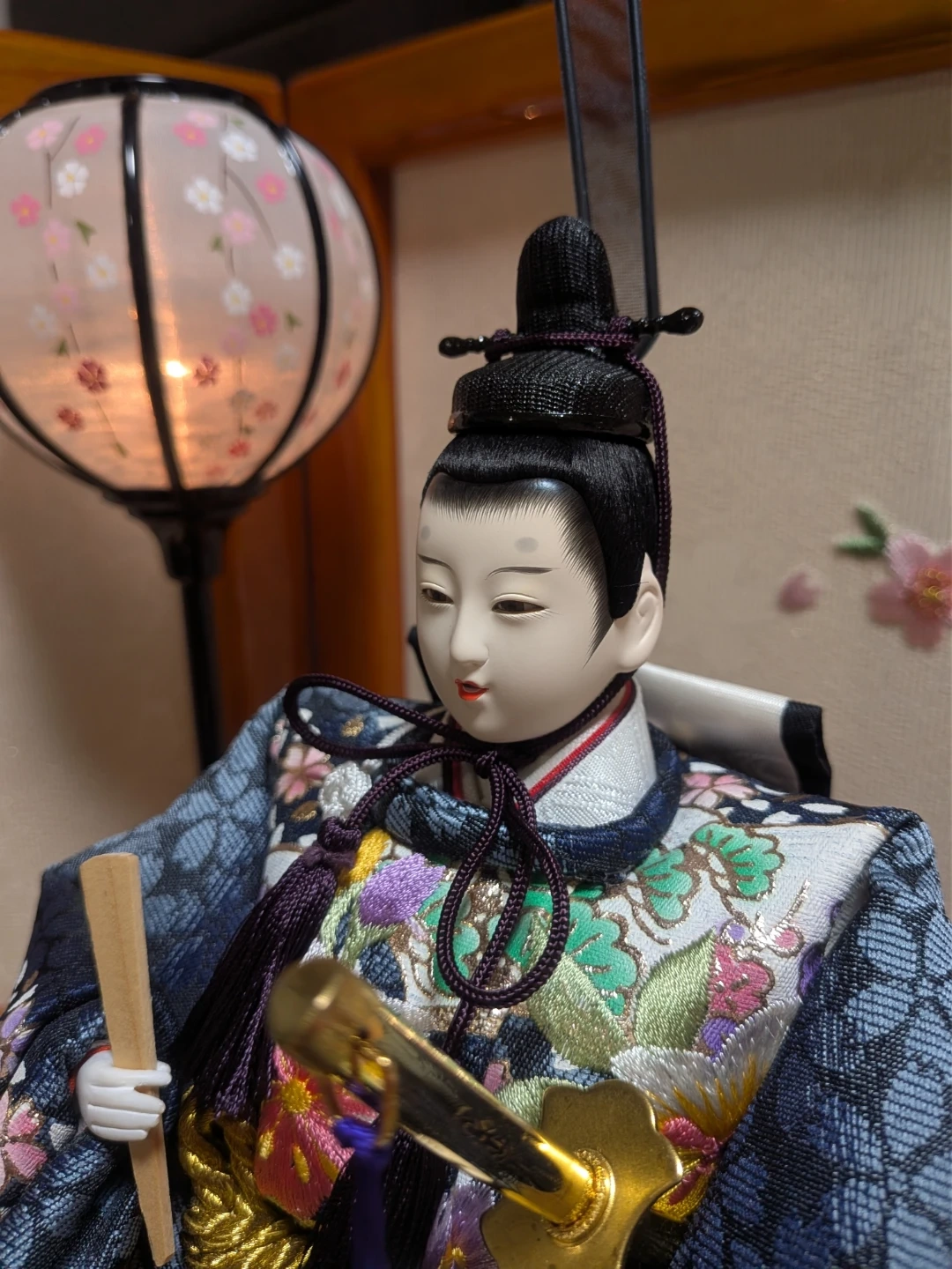 雛人形 親王飾り 収納 コンパクト オルゴールの写真2枚目