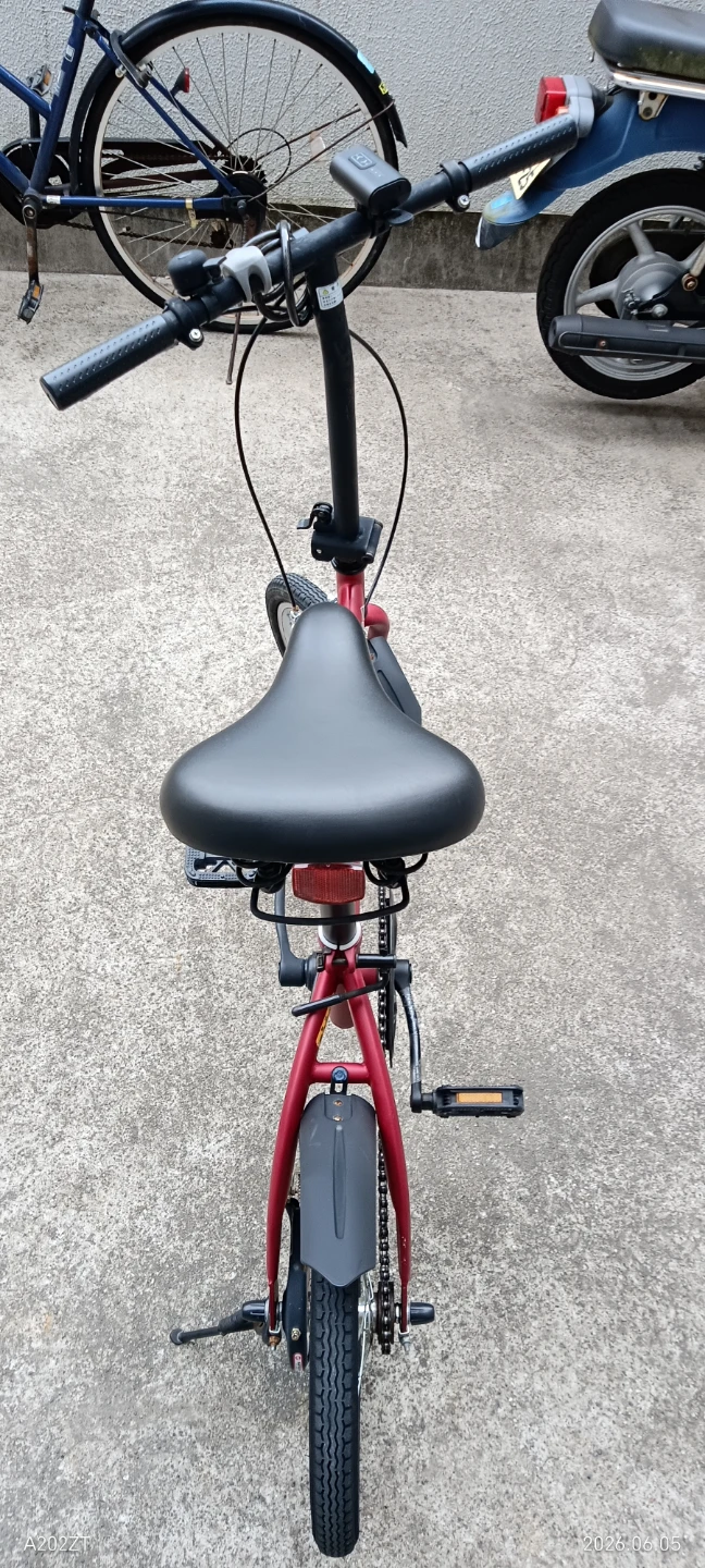 ６月中旬迄    価格相談して下さい        スリーストーン 折りたたみ自転車 赤
