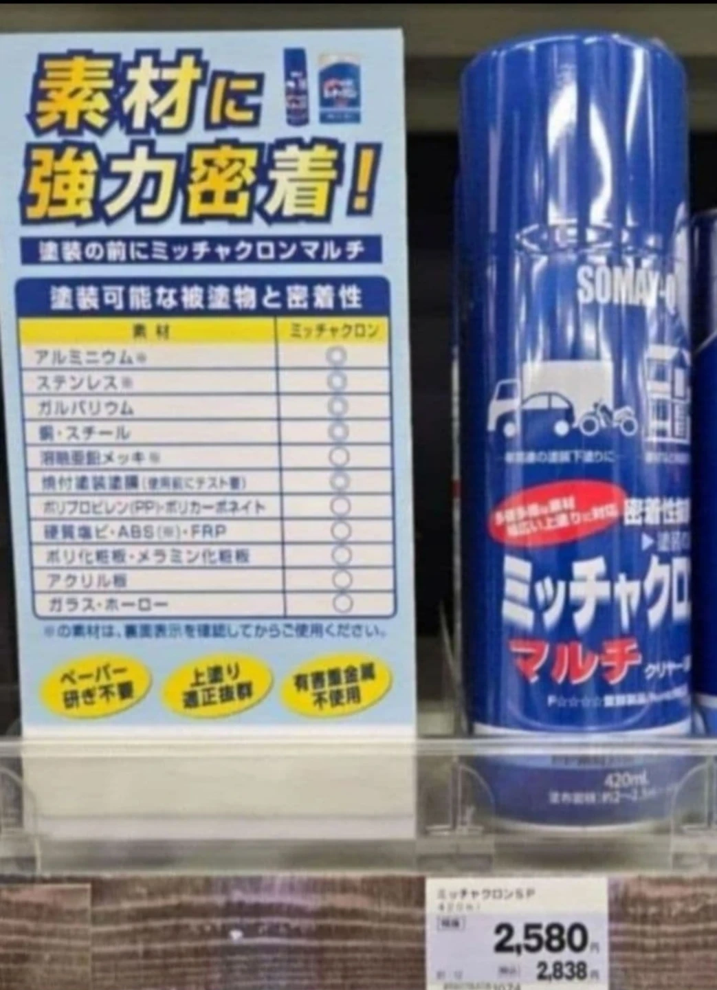 染めQ ミッチャクロンマルチ 420ml 2缶の写真4枚目