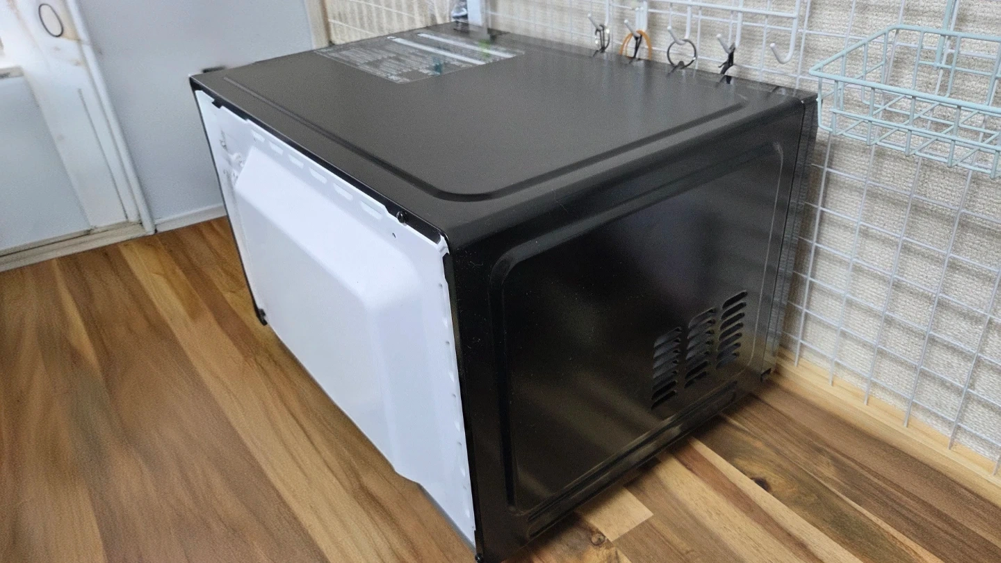 日立 電子レンジ HMR-MF22A ブラックの写真9枚目