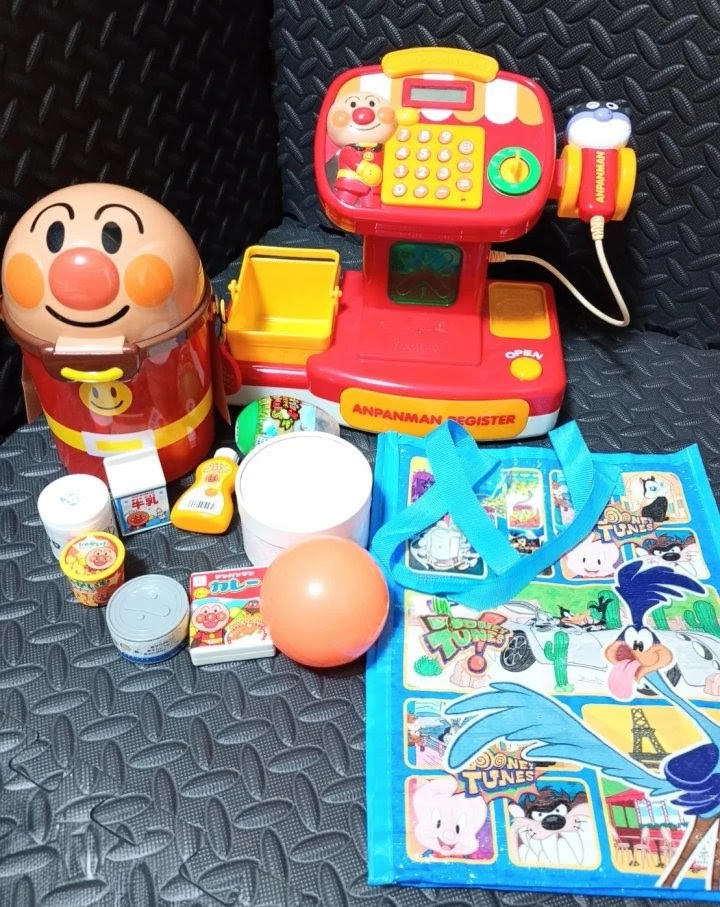 おみせでおかいもの スキャンでピッピ!アンパンマンレジスター／アンパンマンポップコーンバケット
