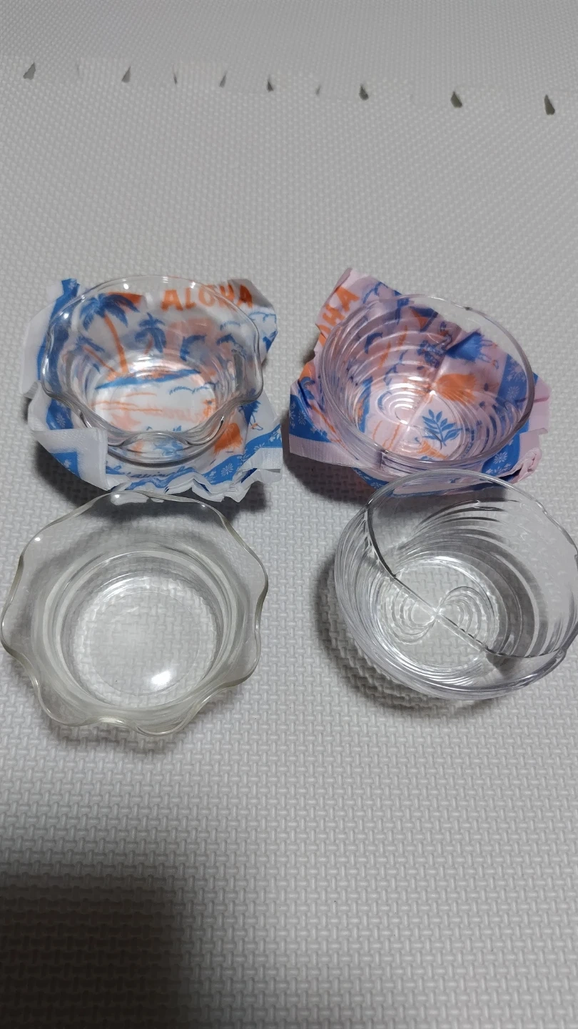 ガラスボウル 小鉢 4個セット