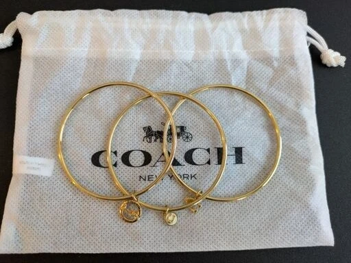 【COACH】※超美品※三連ブレスレット バングル