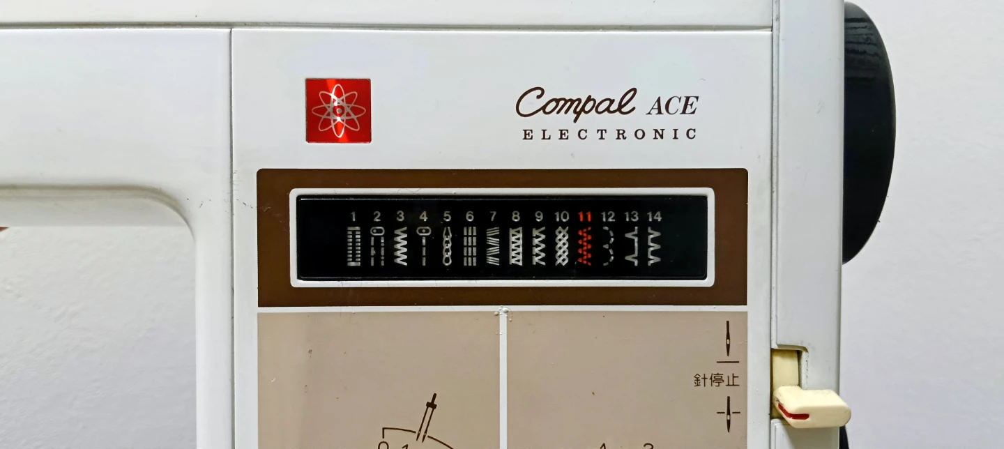 ブラザーミシン❤電子コンパルエース✨動作確認済❤中古品✨超上位モデル❤の写真2枚目