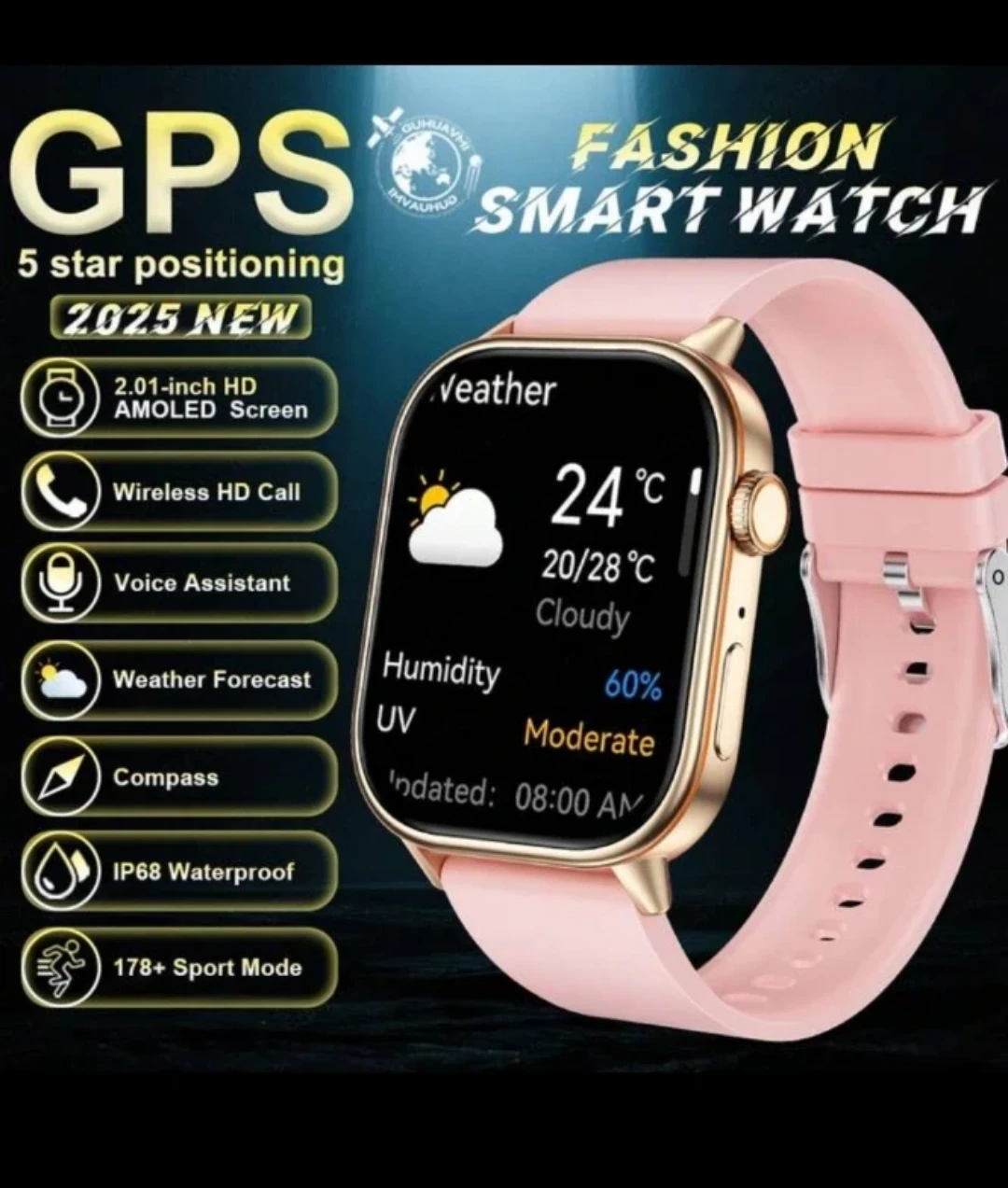 新品　スマートウォッチ