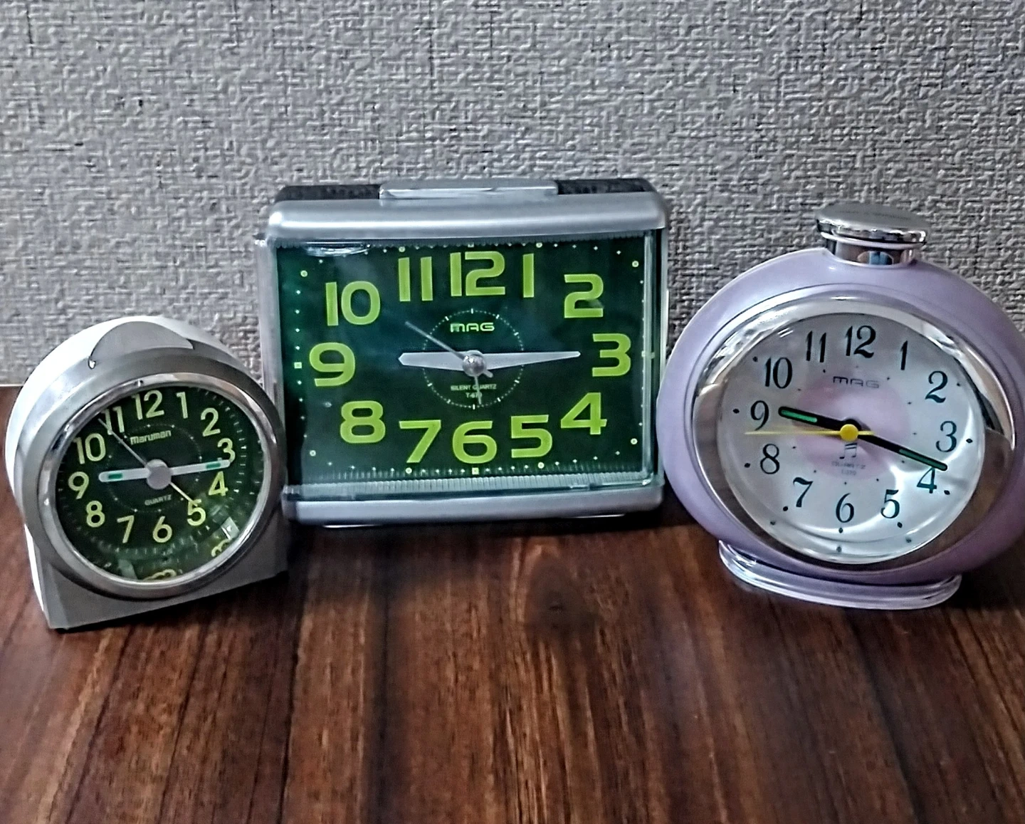 目覚まし時計 3点セット マグ マルマン