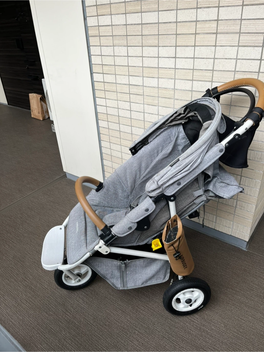 エアバギー ベビーカー グレー
