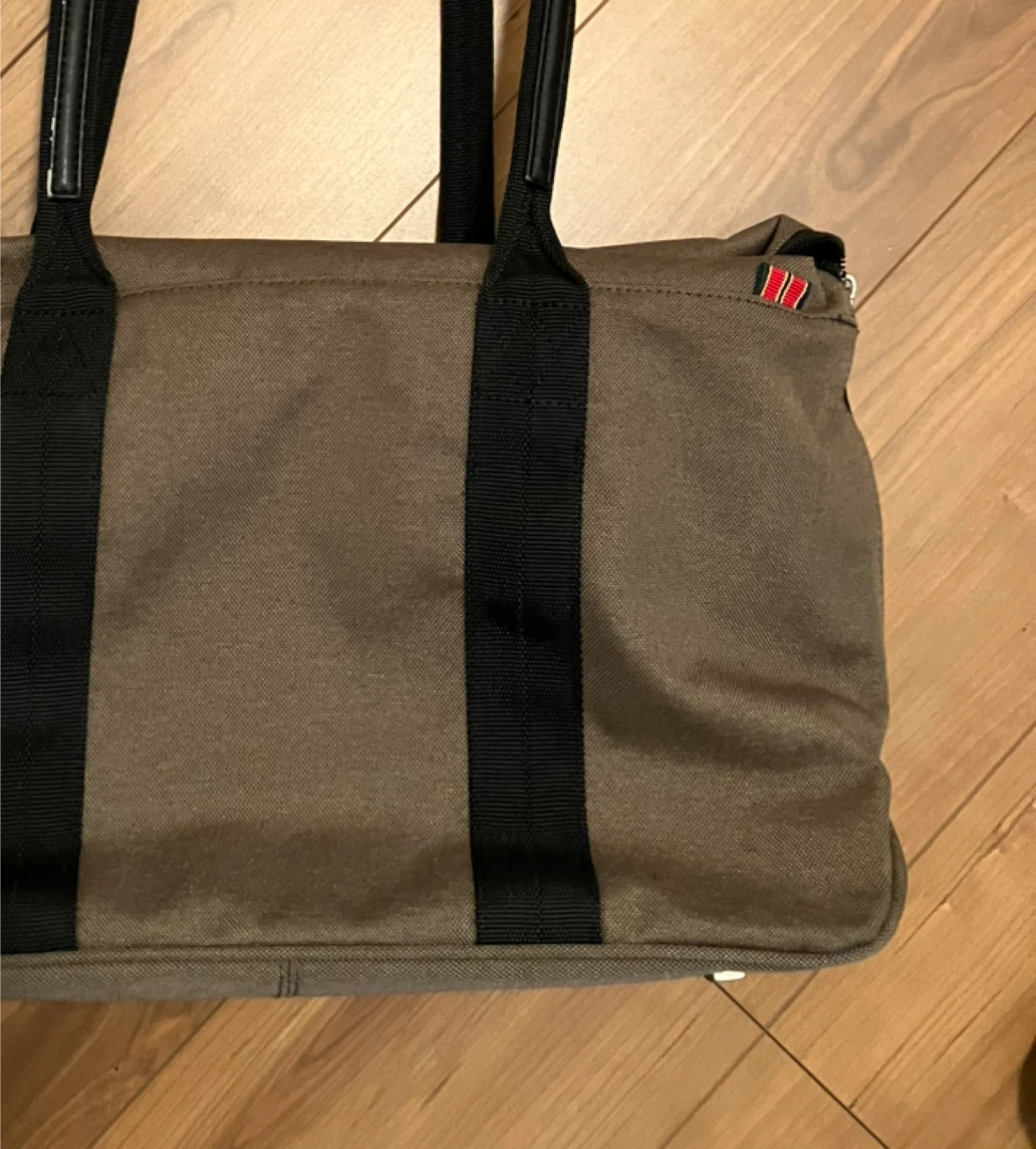 トートバッグ カーキの写真2枚目