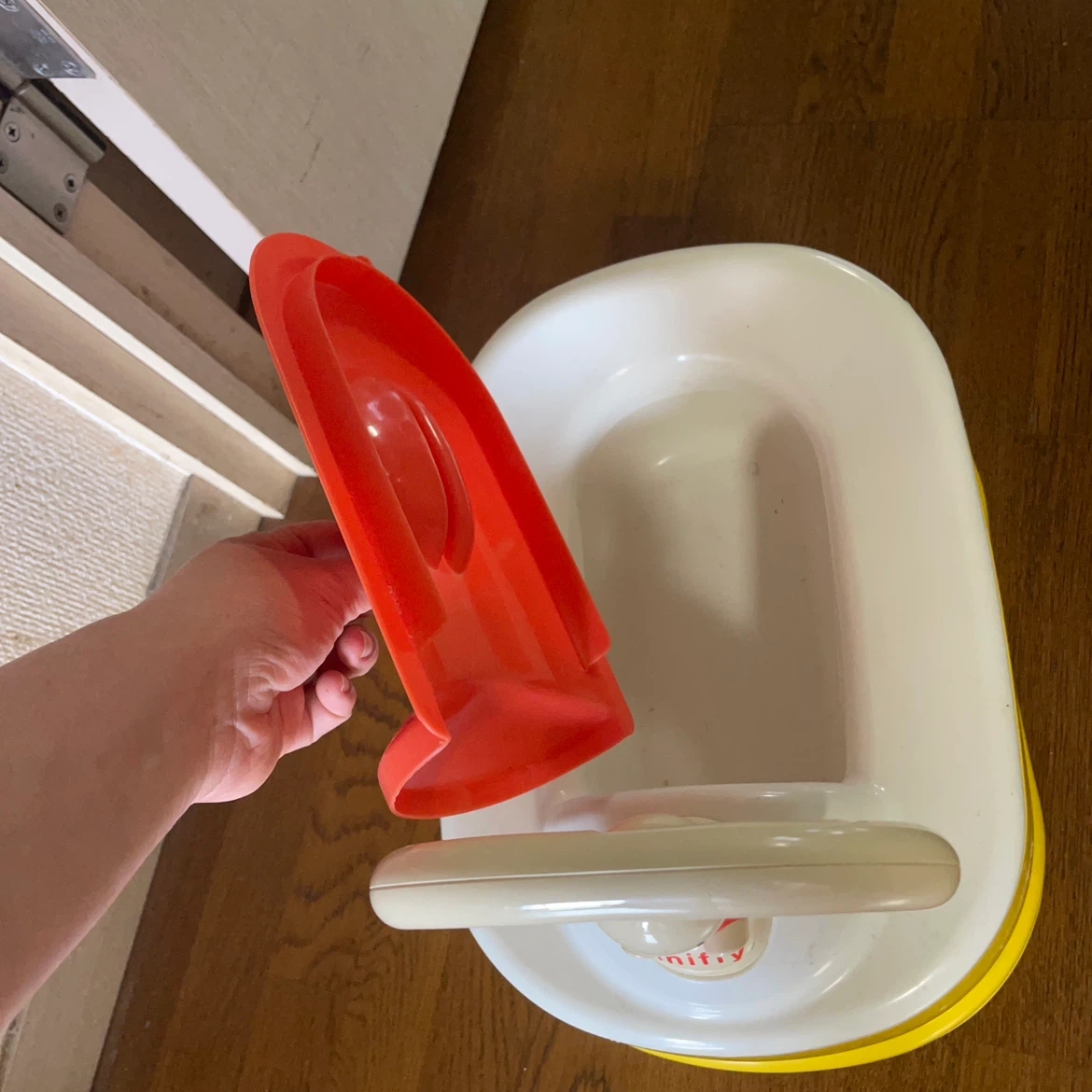 ミッフィー おまる トイレトレーニングの写真2枚目