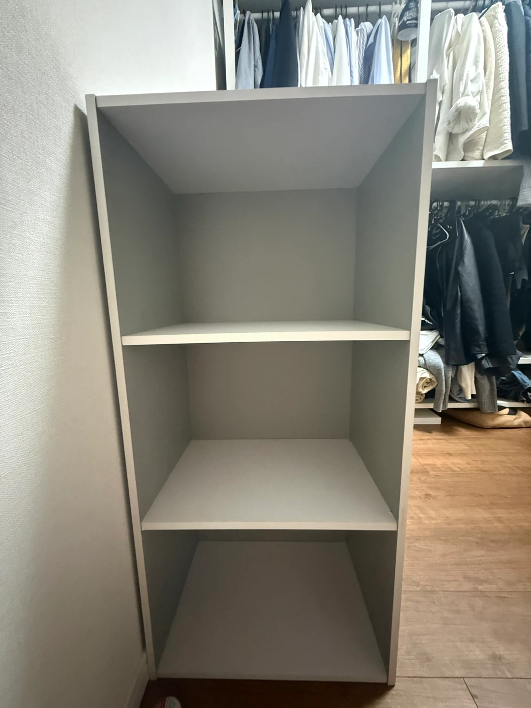 コーナン 3段カラーボックス グレー